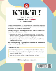 K'ilk'il ! Réviser son coréen en s'amusant  !
